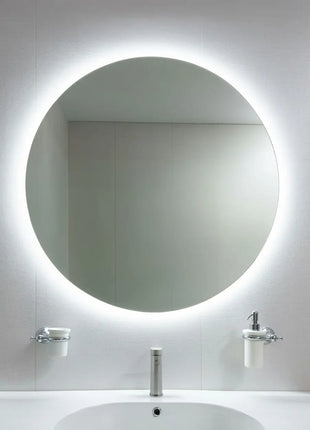 Specchio LED rotondo retroilluminato diametro 60 70 80 cm luce fredda