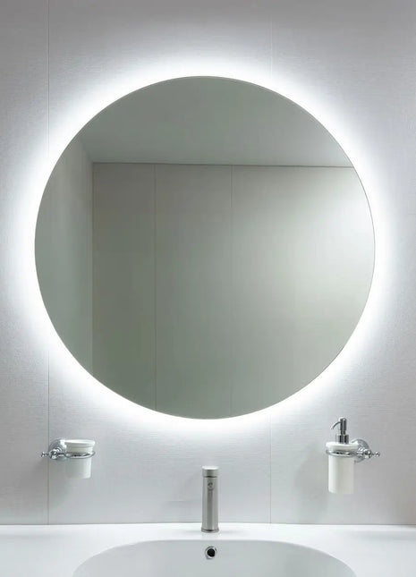Specchio LED rotondo retroilluminato diametro 60 70 80 cm luce fredda